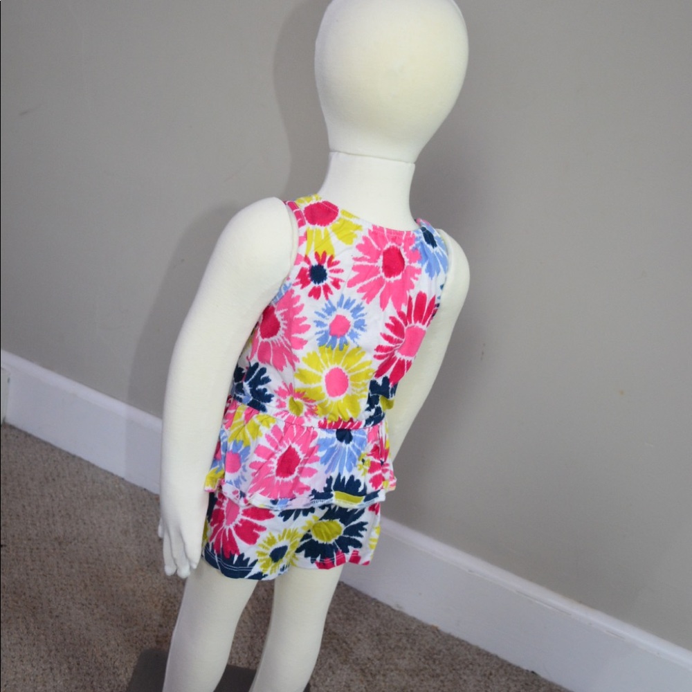 Girl’s Floral Romper